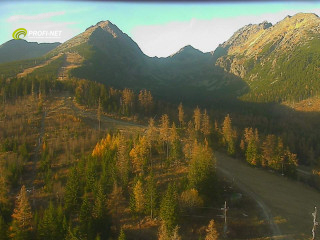 Štrbské Pleso, Solisko z mostíkov 1449 m n.m.